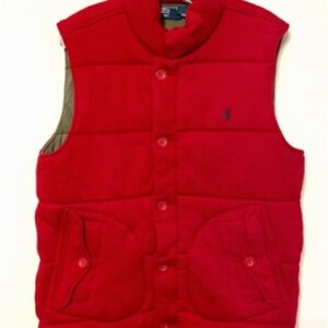 Red Ralph Lauren Puffer Vest